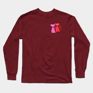 Cat lover Valentine's Day Gift Long Sleeve T-Shirt
